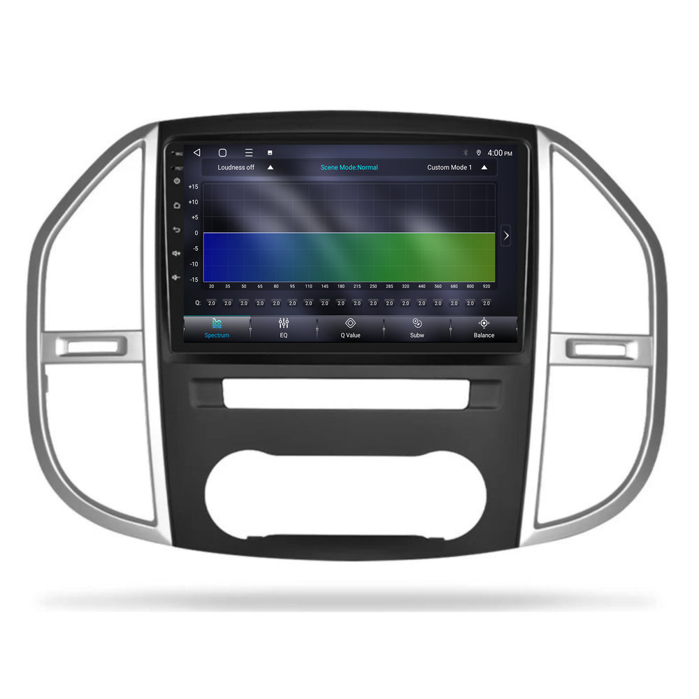 Mercedes Vito | Android 15 | 9 inch Autoradio | 2015 t/m 2024 | CarPlay & Android Auto