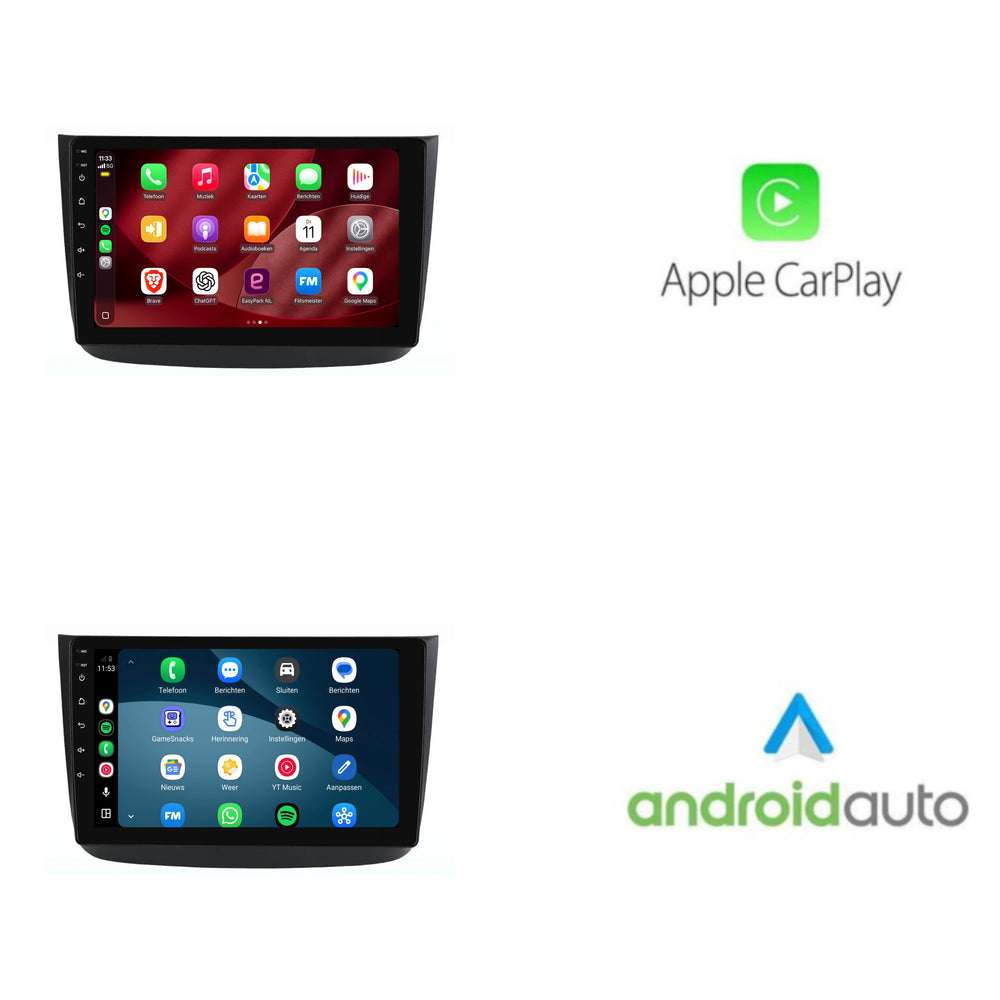 Autoradio CarPlay e Android Auto per Mercedes Vito | 2006–2014 | 10 pollici | Android 15 | CTX-7468