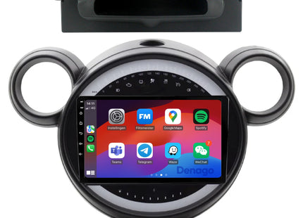 Mini Cooper Countryman R60 CarPlay autoradio | 2011 t/m 2014 | Denago DNG-A401 | 9 inch | Android 13 | Draadloos CarPlay & Android Auto