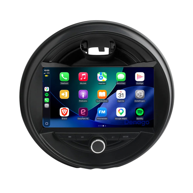 Mini Cooper F55 F56 Clubman CarPlay autoradio | 2014 t/m 2020 | Denago DNG-A498 | 9 inch | Android 13 | Draadloos CarPlay & Android Auto