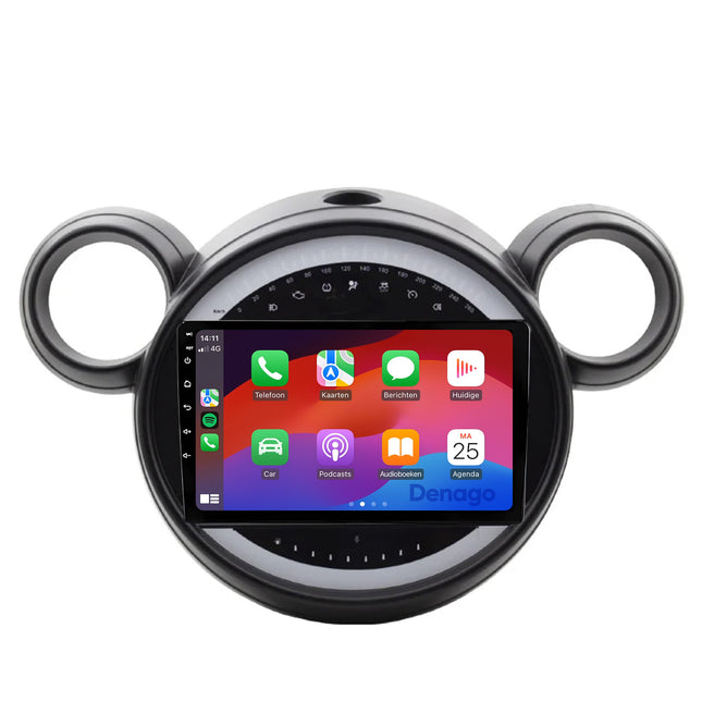 Mini Cooper Countryman R60 CarPlay autoradio | 2011 t/m 2014 | Denago DNG-A401 | 9 inch | Android 13 | Draadloos CarPlay & Android Auto