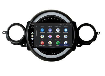 Mini Cooper R56 CarPlay autoradio | 2008 t/m 2013 | Denago DNG-A402 | 9 inch | Android 13 | Draadloos CarPlay & Android Auto