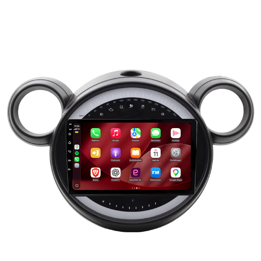 Autoradio Mini Cooper Countryman R60 con CarPlay e Android Auto | 2011–2014 | 9 pollici | Android 15 | CTX-7401