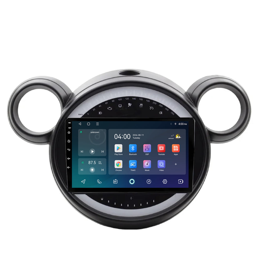 Autoradio Mini Cooper Countryman R60 con CarPlay e Android Auto | 2011–2014 | 9 pollici | Android 15 | CTX-7401