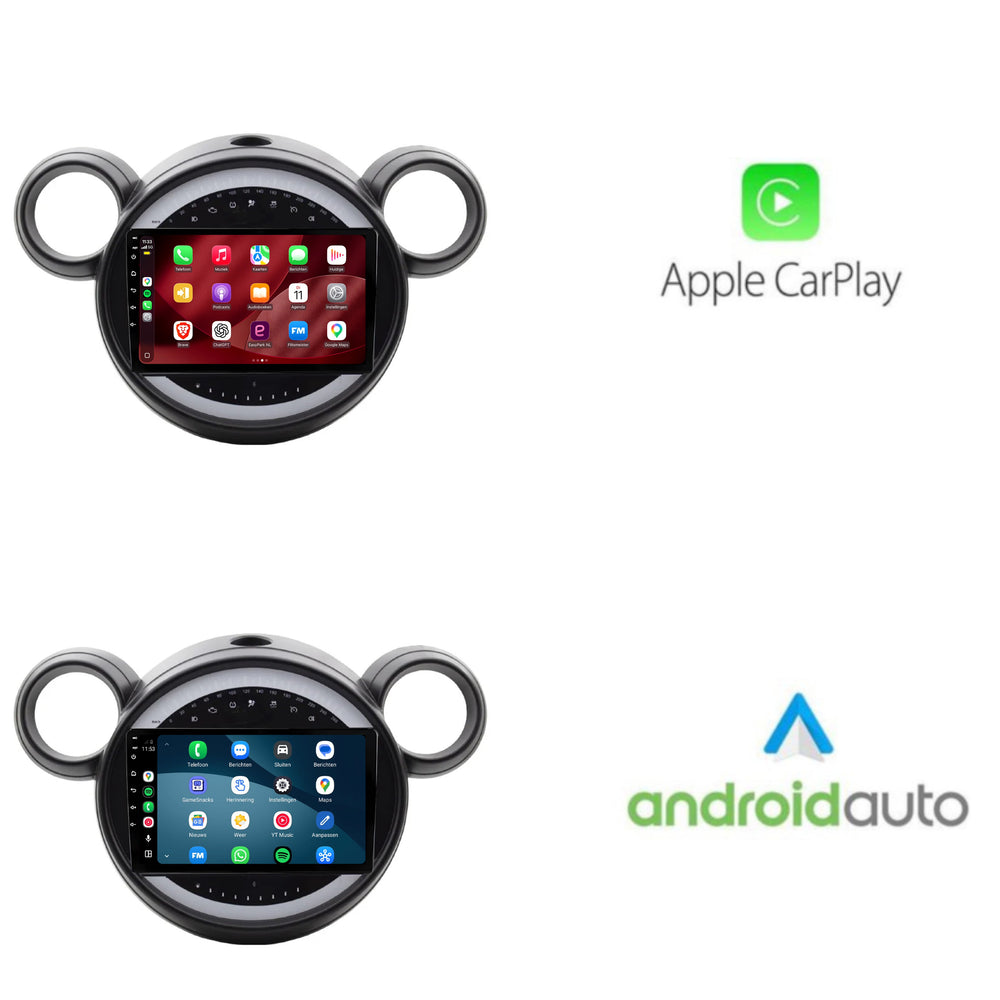 Autoradio Mini Cooper Countryman R60 con CarPlay e Android Auto | 2011–2014 | 9 pollici | Android 15 | CTX-7401