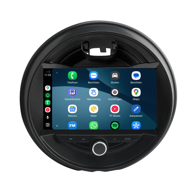 Mini Cooper F55 F56 Clubman CarPlay- og Android Auto-radio | 2014–2020 | 9 tommer | Android 15 | CTX-7498