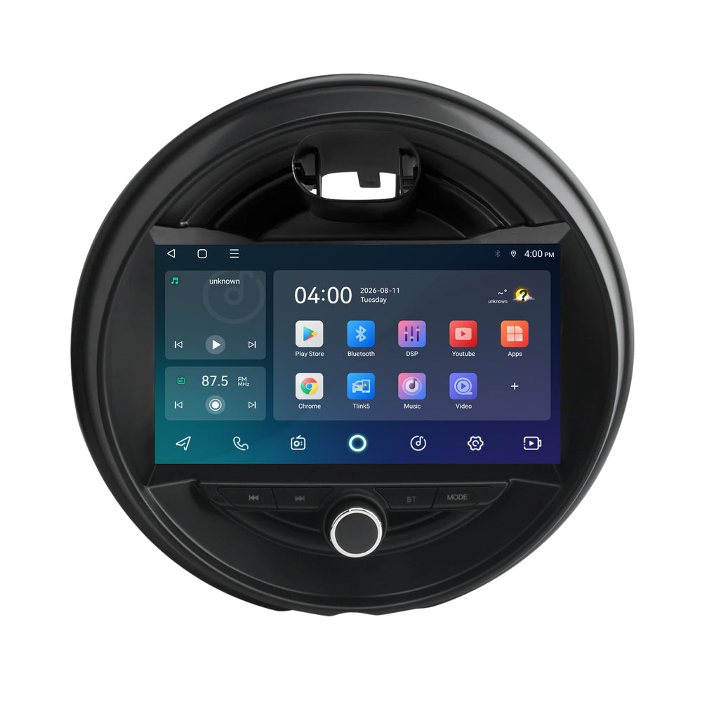 Mini Cooper F55 F56 Clubman CarPlay- og Android Auto-radio | 2014–2020 | 9 tommer | Android 15 | CTX-7498