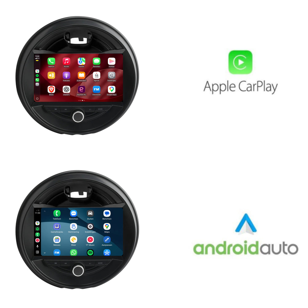 Mini Cooper F55 F56 Clubman CarPlay- og Android Auto-radio | 2014–2020 | 9 tommer | Android 15 | CTX-7498