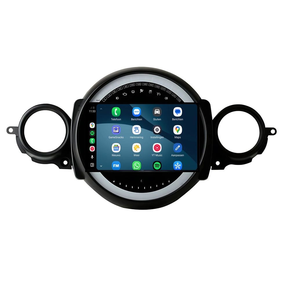 Autoradio Mini Cooper R56 con CarPlay e Android Auto | 2008–2013 | 9 pollici | Android 15 | CTX-7402