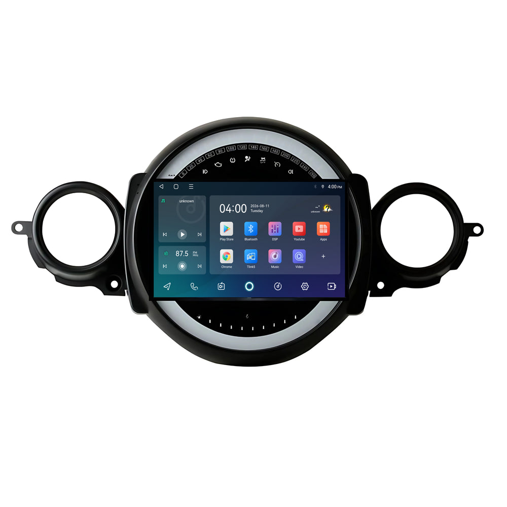 Autoradio Mini Cooper R56 con CarPlay e Android Auto | 2008–2013 | 9 pollici | Android 15 | CTX-7402