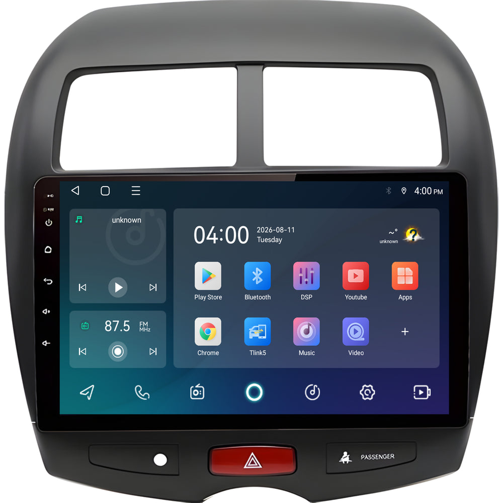 Mitsubishi ASX CarPlay & Android Auto radio | 2010 t/m 2015 | 9 inch | Android 15 | CTX-7117