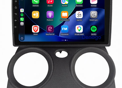 Mitsubishi Colt CarPlay autoradio | 2004 t/m 2014 | Denago DNG-A389 | 10 inch | Android 13 | Draadloos CarPlay & Android Auto