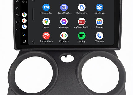 Mitsubishi Colt | Android 13 | Autoradio | 2004 t/m 2014 | CarPlay & Android Auto