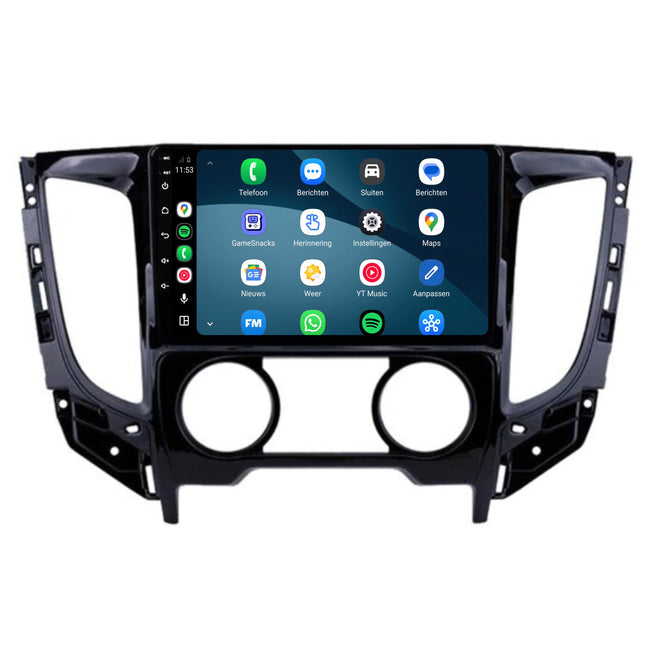 Mitsubishi L200 Radio mit CarPlay & Android Auto | 2016 | 9 Zoll | Android 15 | CTX-7185