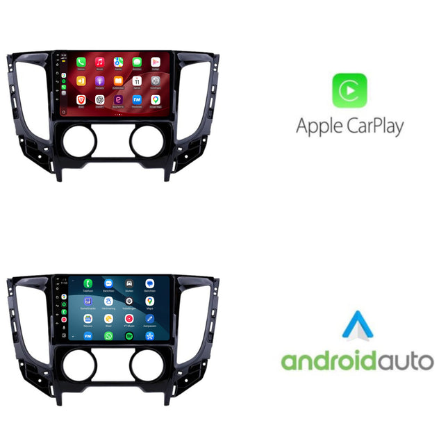Mitsubishi L200 Radio mit CarPlay & Android Auto | 2016 | 9 Zoll | Android 15 | CTX-7185