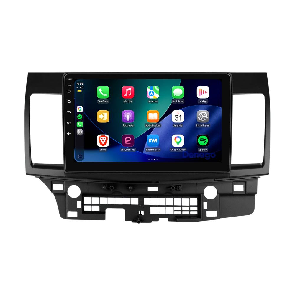 Mitsubishi Lancer CY CarPlay autoradio | 2008 t/m 2012 | Denago DNG-A460 | 9 inch | Android 13 | Draadloos CarPlay & Android Auto