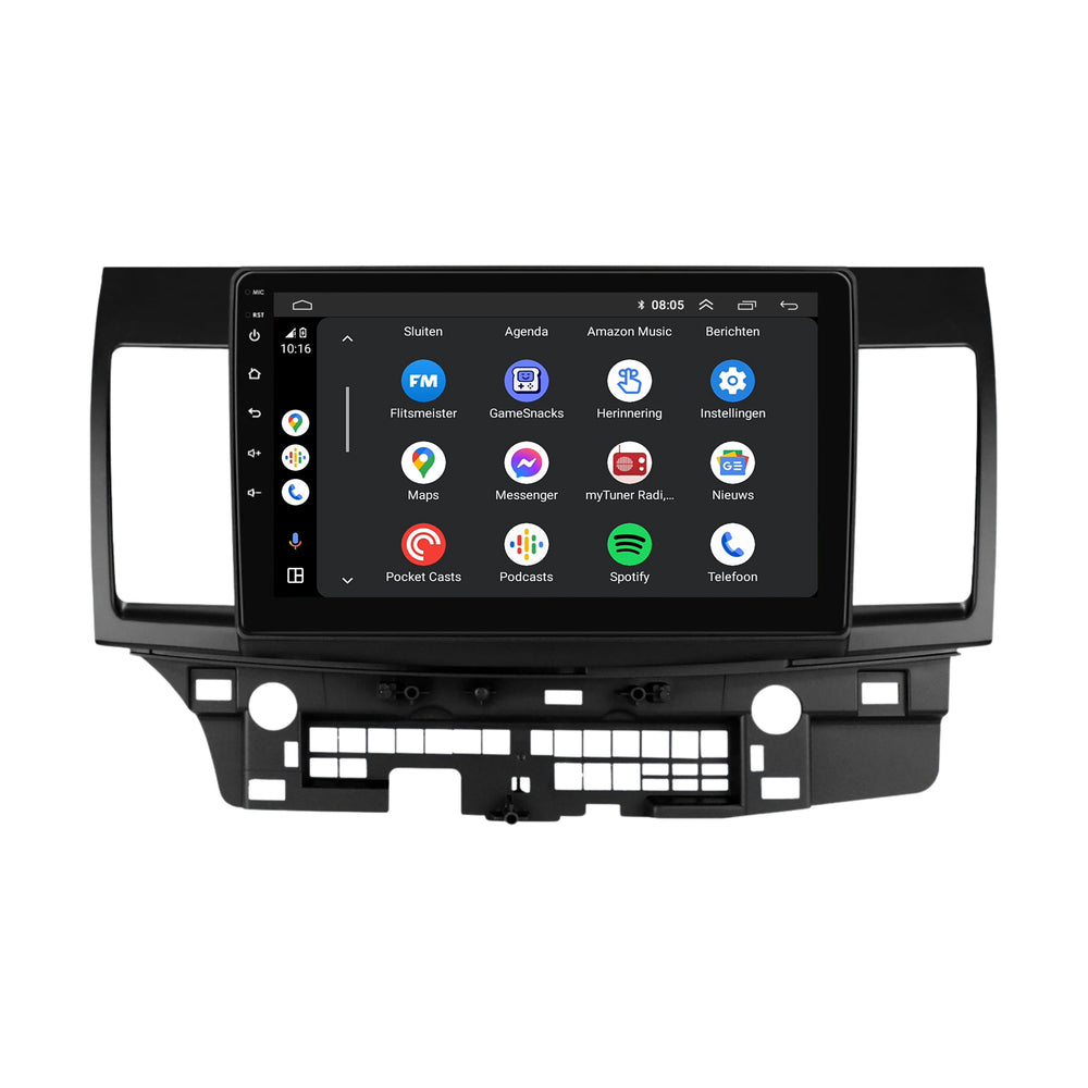 Mitsubishi Lancer CY | Android 13 | Autoradio | 2008 t/m 2012 | CarPlay & Android Auto