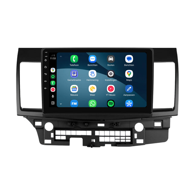 Mitsubishi Lancer CY-radio med CarPlay og Android Auto | 2008–2012 | 10 tommer | Android 15 | CTX-7460