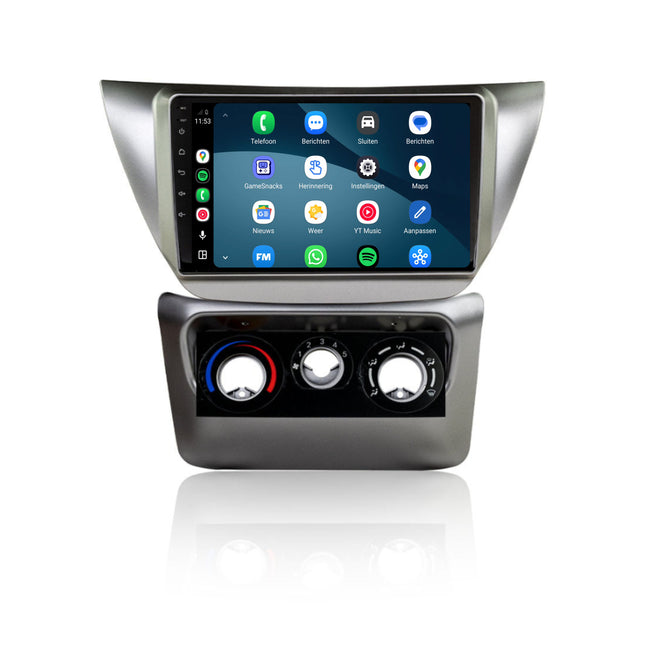 Mitsubishi Lancer IX-radio med CarPlay & Android Auto | 2003 til 2007 | 9 tommer | Android 15 | CTX-7151