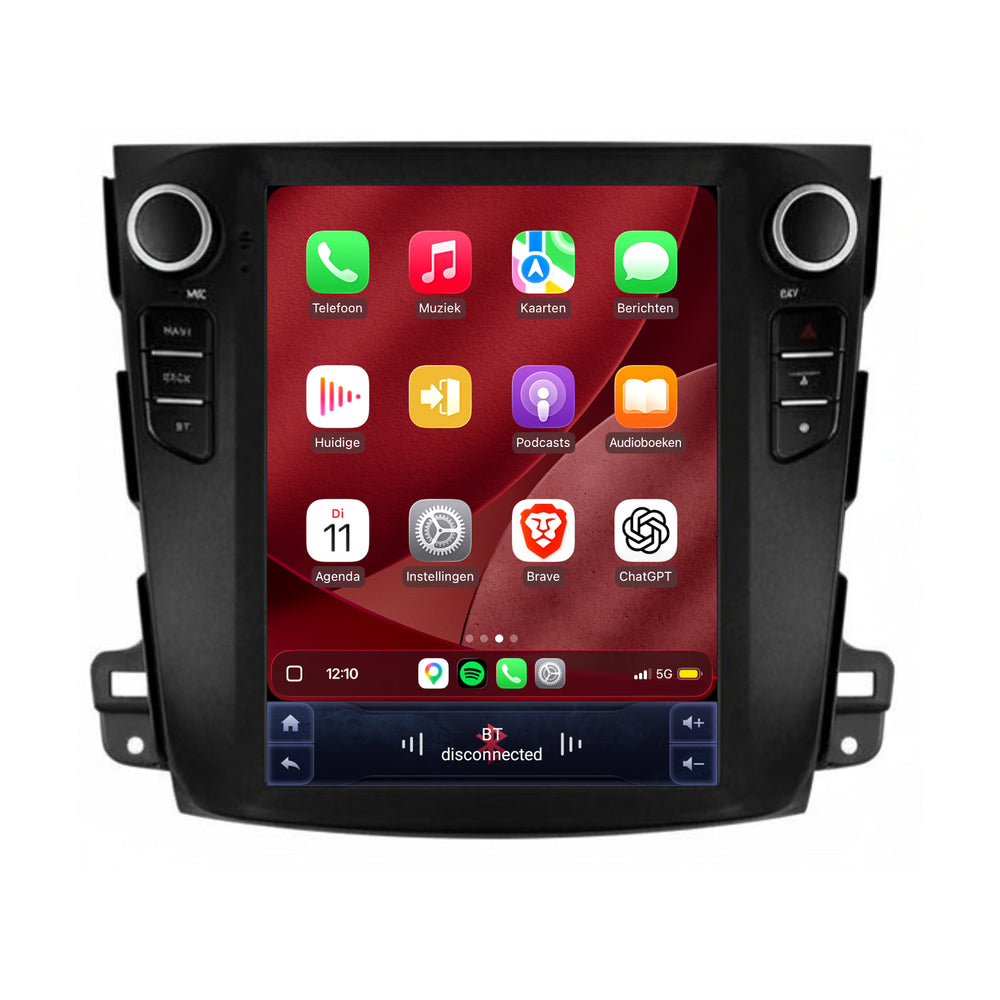 Mitsubishi Outlander CarPlay & Android Auto radio | 2008–2012 | 9.7 inch | Android 15 | CTX-7413