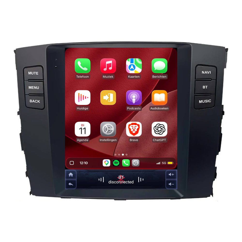 Autoradio CarPlay e Android Auto per Mitsubishi Pajero | 2006–2014 | 9.7 pollici | Android 15 | CTX-7414