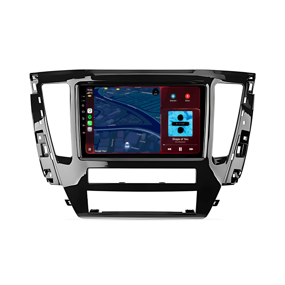 Mitsubishi Pajero CarPlay & Android Auto radio | 2019 t/m 2025 | 9 inch | Android 15 | CTX-7186