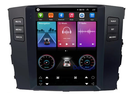 Mitsubishi Pajero CarPlay autoradio | 2006 t/m 2014 | Denago DNG-A414 | 10 inch Tesla Style | Android 13 | Draadloos CarPlay & Android Auto