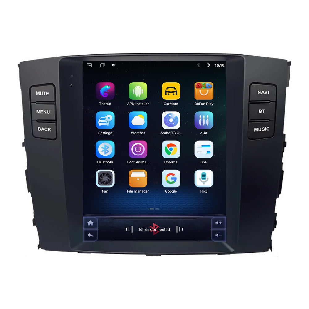 Autoradio CarPlay e Android Auto per Mitsubishi Pajero | 2006–2014 | 9.7 pollici | Android 15 | CTX-7414