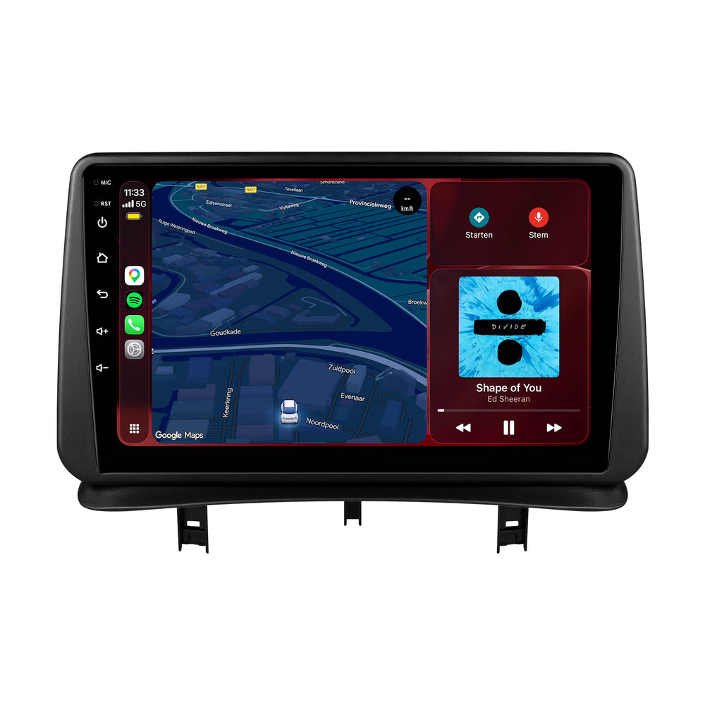 Autoradio CarPlay e Android Auto per Mitsubishi Space Star | 1997–2005 | 9 pollici | Android 15 | CTX-7396