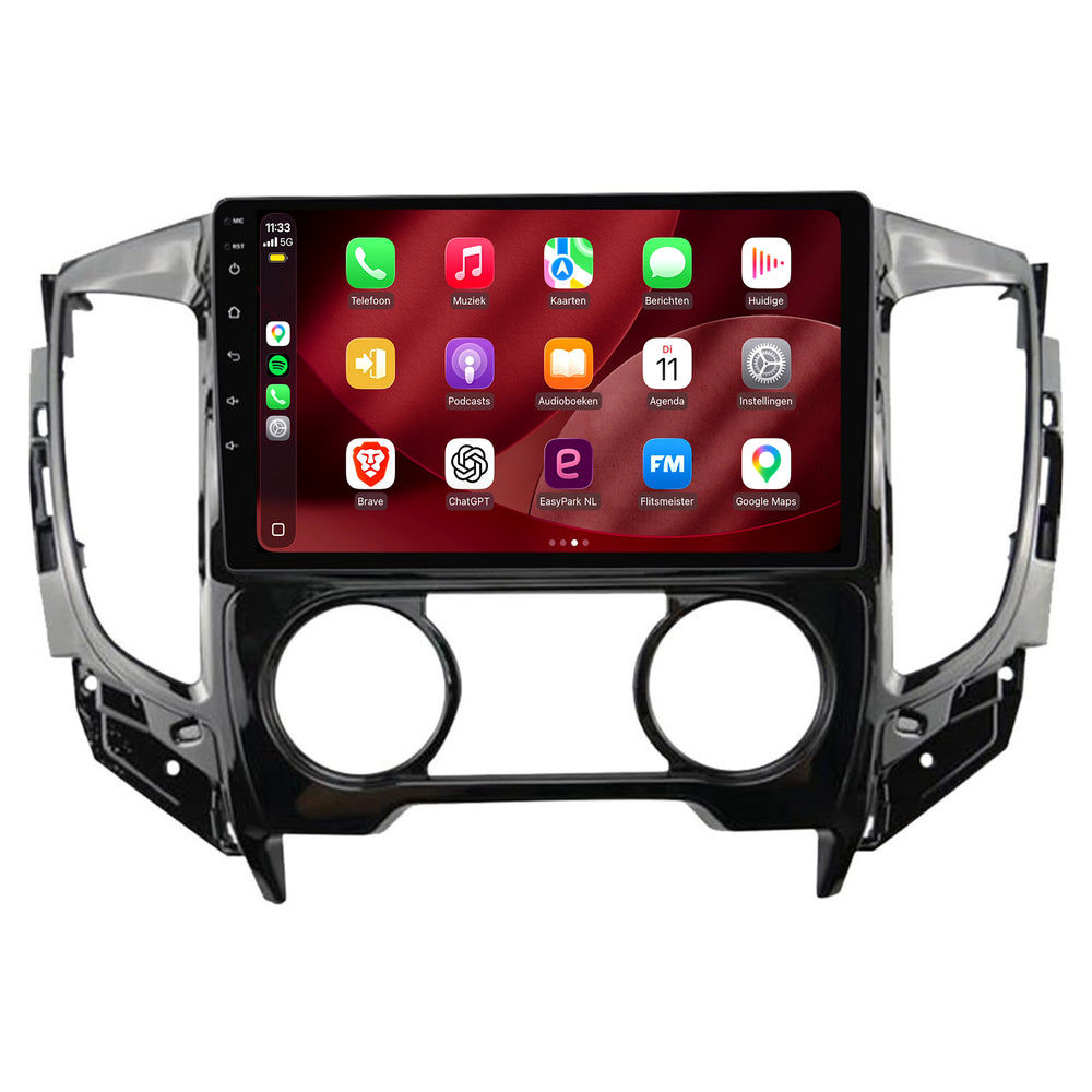 Radio z CarPlay i Android Auto do Mitsubishi Triton | 2015–2018 | 9 cali | Android 15 | CTX-7285