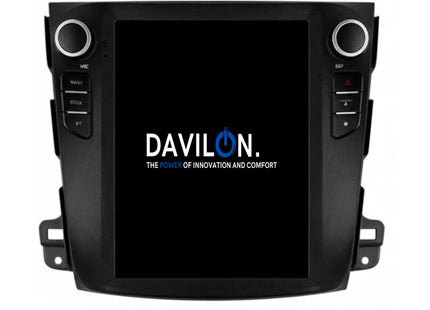 Mitsubishi Outlander Tesla Style | Android 13 | Autoradio | 2008 t/m 2012 | CarPlay & Android Auto