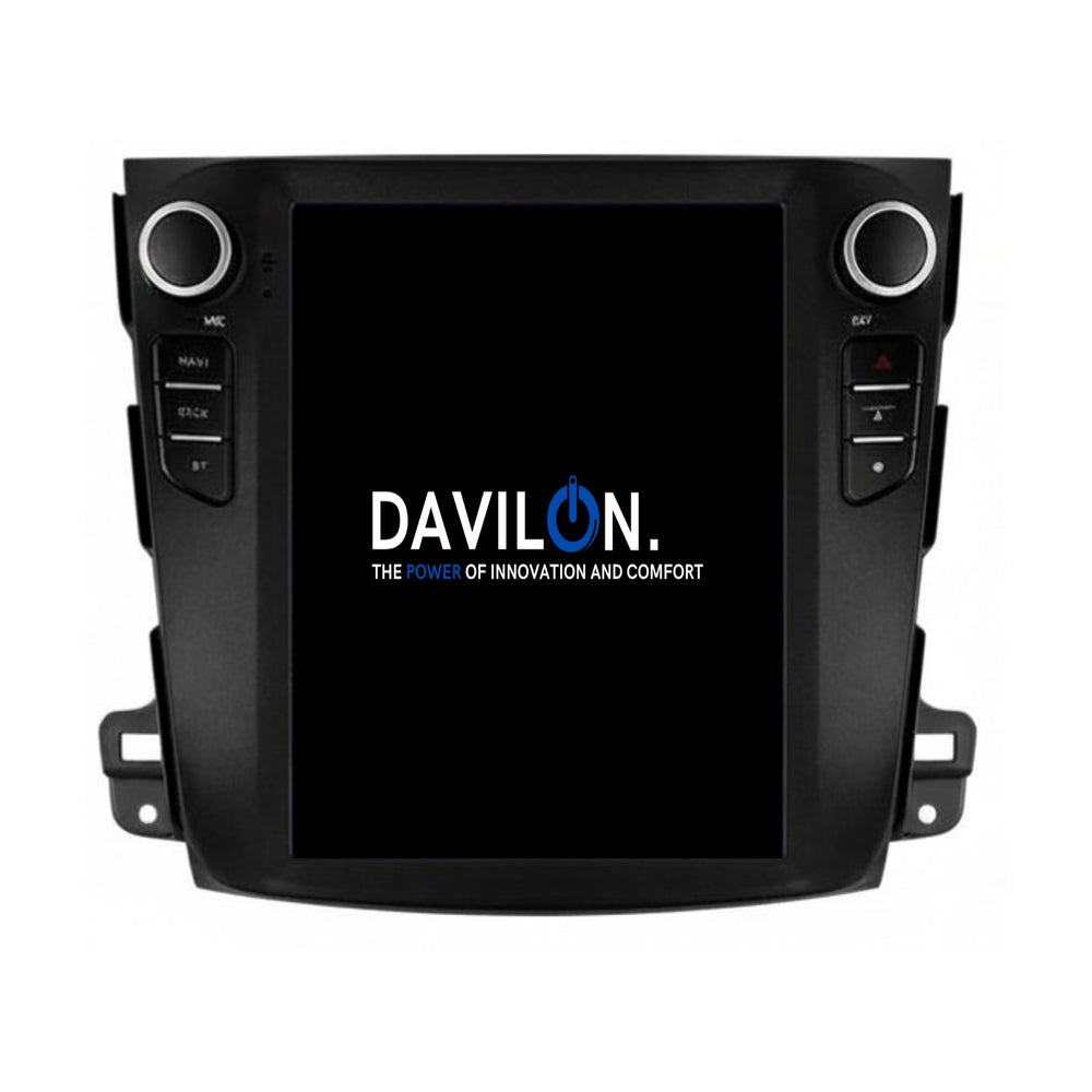 Mitsubishi Outlander Tesla Style | Android 13 | Autoradio | 2008 t/m 2012 | CarPlay & Android Auto