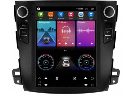 Mitsubishi Outlander CarPlay autoradio | 2008 t/m 2012 | Denago DNG-A413 | 10 inch Tesla Style | Android 13 | Draadloos CarPlay & Android Auto