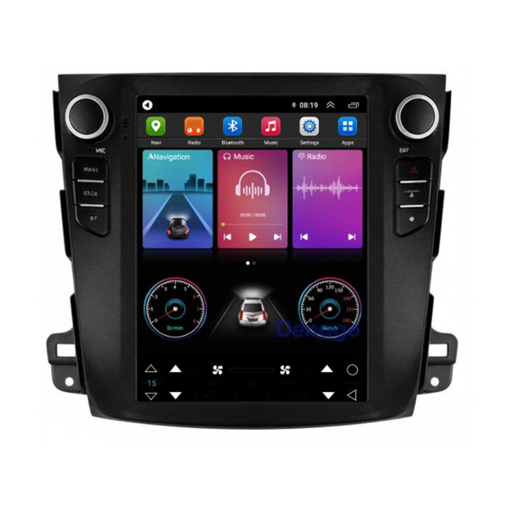 Mitsubishi Outlander CarPlay car radio | 2008 to 2012 | Denago DNG-A413 | 10 inch Tesla Style | Android 13 | Wireless CarPlay & Android Auto