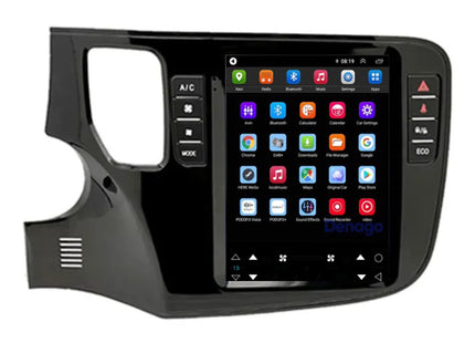 Mitsubishi Outlander CarPlay autoradio | 2012 t/m 2019 | Denago DNG-A412 | 10 inch Tesla Style | Android 13 | Draadloos CarPlay & Android Auto