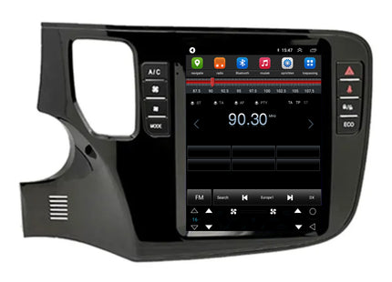 Mitsubishi Outlander CarPlay autoradio | 2012 t/m 2019 | Denago DNG-A412 | 10 inch Tesla Style | Android 13 | Draadloos CarPlay & Android Auto