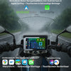 Motor CarPlay navigatie | Denago DNG-1185 | 9 inch | Draadloos CarPlay & Android Auto | Motornavigatie | Bluetooth verbinding oordopjes