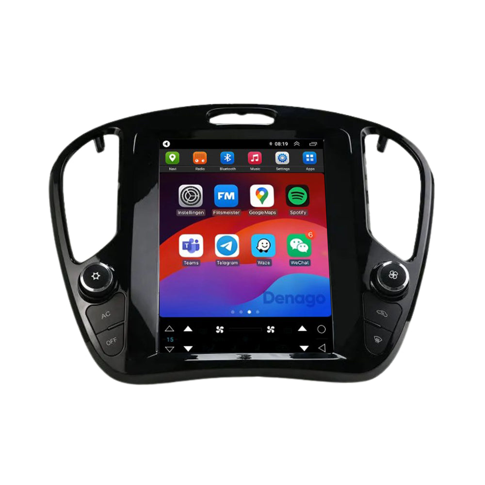 Nissan Juke CarPlay autoradio | 2010 t/m 2019 | Denago DNG-A421 | 9.7 inch Tesla Style | Android 13 | Draadloos CarPlay & Android Auto