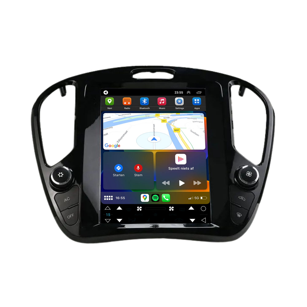 Nissan Juke Tesla Style | Android 13 | Car radio | 2010 to 2019 | CarPlay & Android Auto