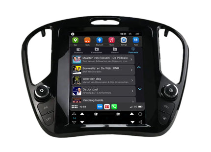 Nissan Juke Tesla Style | Android 13 | Autoradio | 2010 t/m 2019 | CarPlay & Android Auto