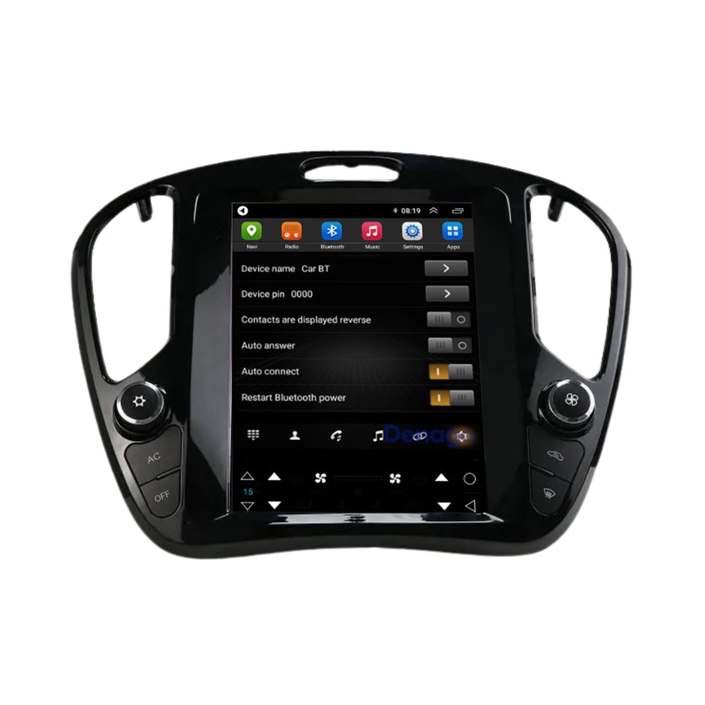 Nissan Juke CarPlay autoradio | 2010 t/m 2019 | Denago DNG-A421 | 9.7 inch Tesla Style | Android 13 | Draadloos CarPlay & Android Auto