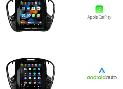Nissan Juke Tesla Style | Android 13 | Autoradio | 2010 t/m 2019 | CarPlay & Android Auto
