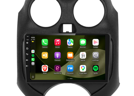 Nissan Micra | Android 13 | Autoradio | 2011 t/m 2016 | CarPlay & Android Auto