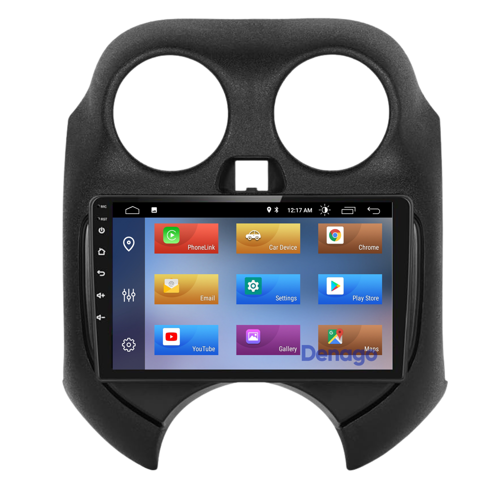 Nissan Micra CarPlay autoradio | 2011 t/m 2016 | Denago DNG-A403 | 9 inch | Android 13 | Draadloos CarPlay & Android Auto