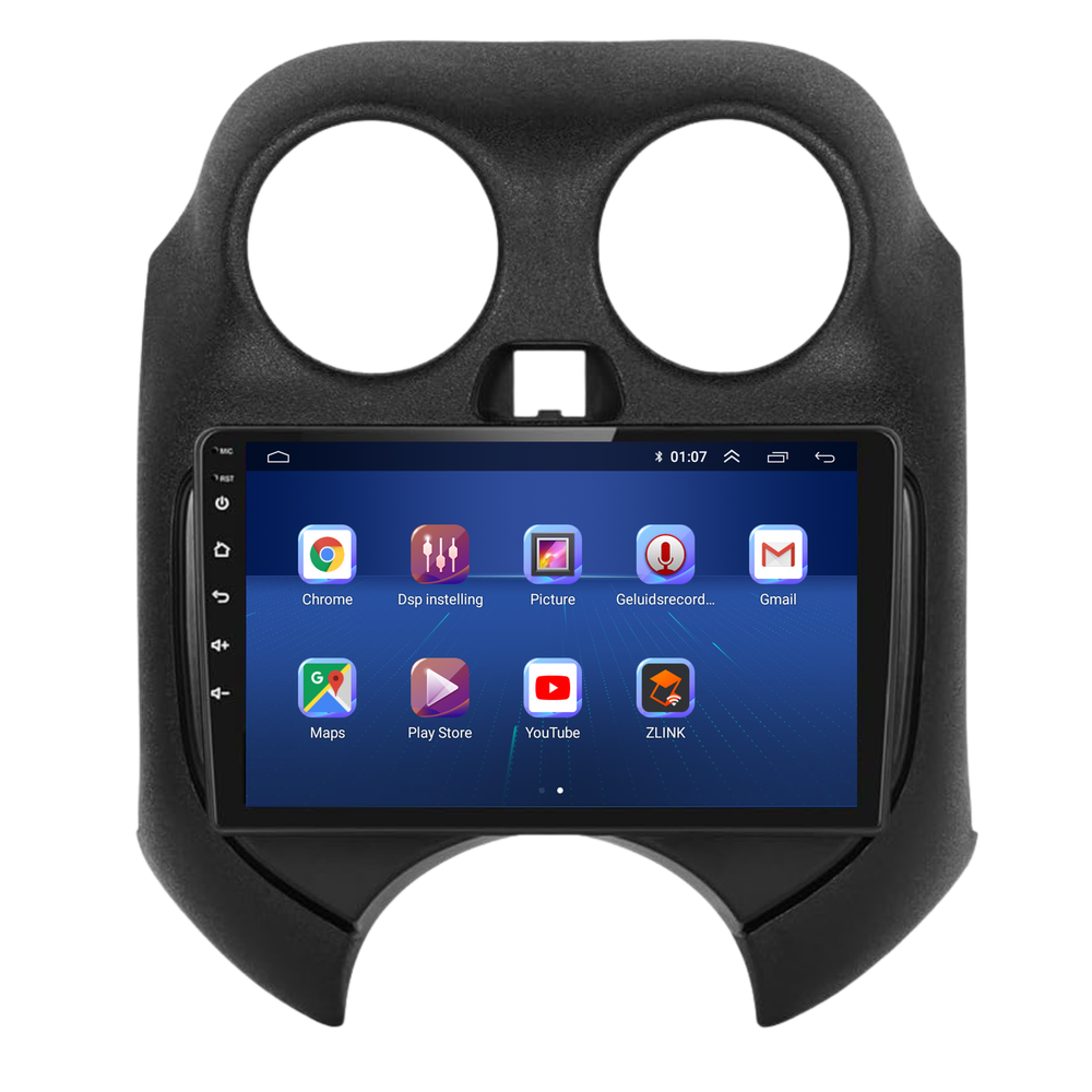 Nissan Micra | Android 13 | Car radio | 2011 to 2016 | CarPlay & Android Auto