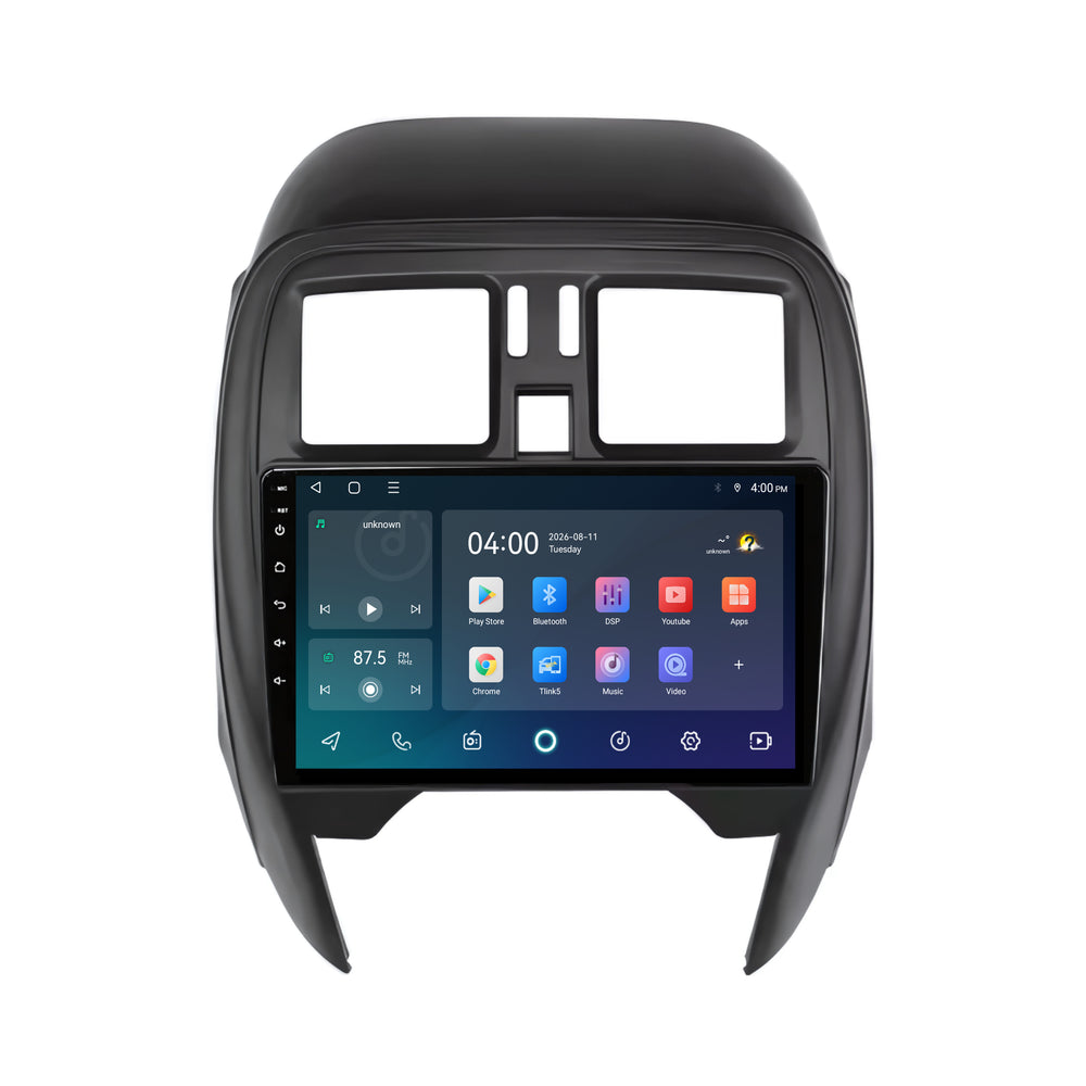 Nissan Micra | Android 15 | 9 inch Autoradio | 2013 t/m 2017 | CarPlay & Android Auto