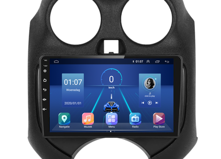 Nissan Micra | Android 13 | Autoradio | 2011 t/m 2016 | CarPlay & Android Auto
