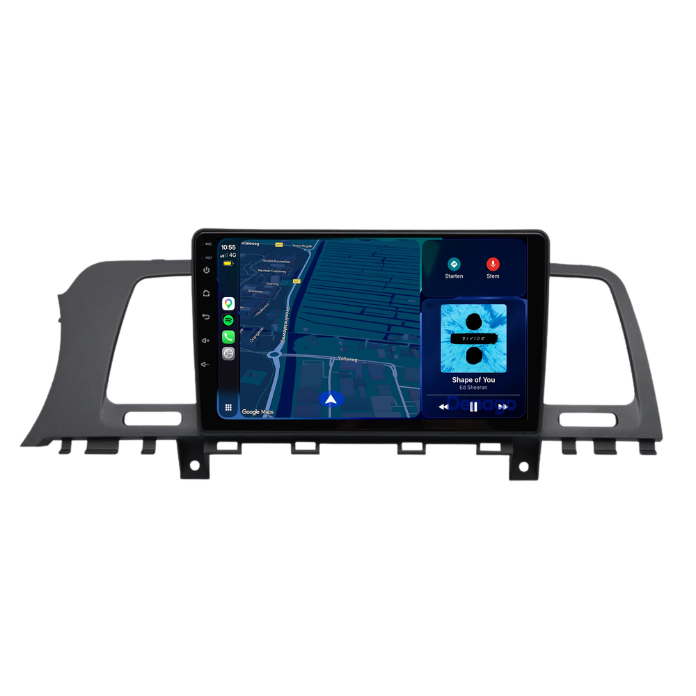 Nissan Murano Z51 CarPlay autoradio | 2008 t/m 2016 | Denago DNG-A385 | 9 inch | Android 13 | Draadloos CarPlay & Android Auto