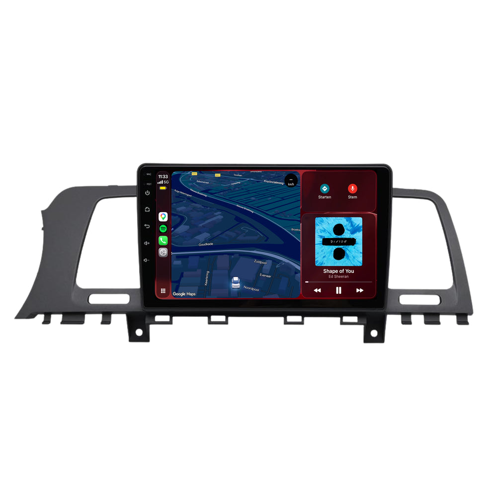 Autoradio per Nissan Murano Z51 con CarPlay e Android Auto | 2008–2016 | 9 pollici | Android 15 | CTX-7385