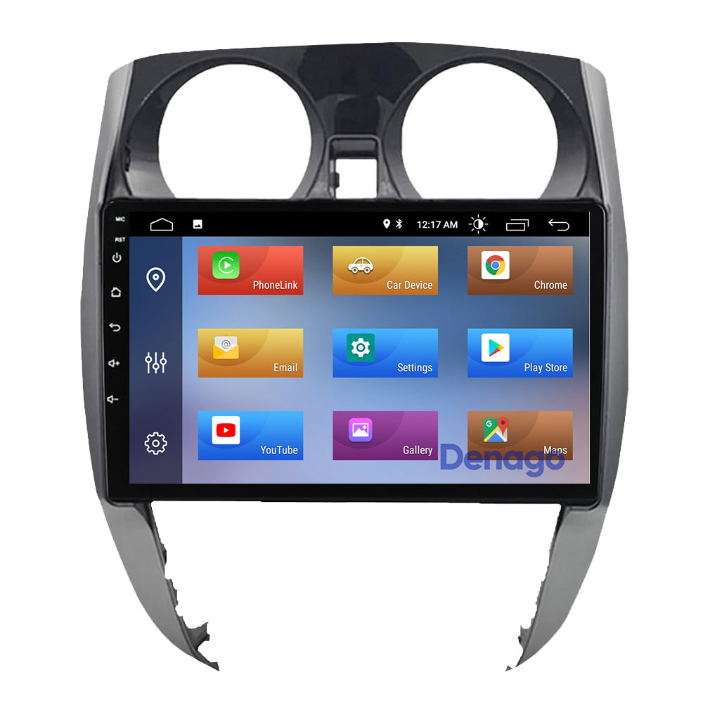 Nissan Note CarPlay autoradio | 2013 t/m 2017 | Denago DNG-A140 | 9 inch | Android 13 | Draadloos CarPlay & Android Auto